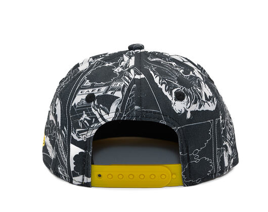 Dětská Kšiltovka New Era - WARNER BROS DC Print 9FIFTY - Batman - Yellow / Black