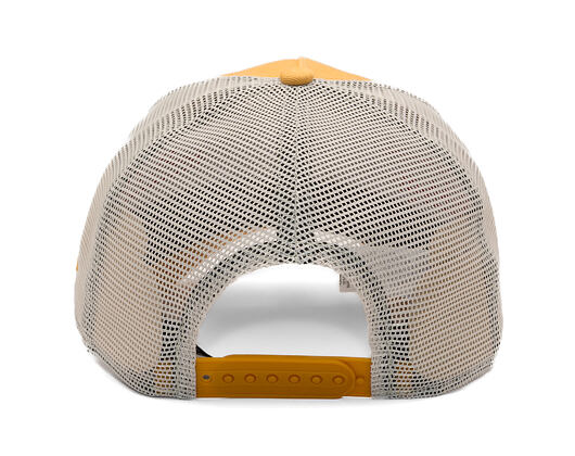 Kšiltovka New Era - Branded Buffalo Patch 9FORTY Trucker - Stone