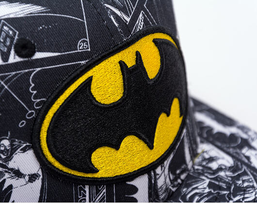 Dětská Kšiltovka New Era - WARNER BROS DC Print 9FIFTY - Batman - Yellow / Black