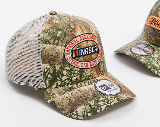 Kšiltovka New Era - NASCAR Realtree 9FORTY Trucker - Nascar Classics - Realtree Edge
