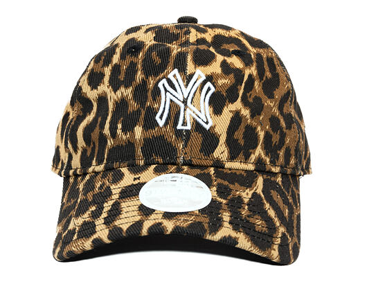 Dámská Kšiltovka New Era - MLB Outline Leopard 9TWENTY - NY Yankees - Black