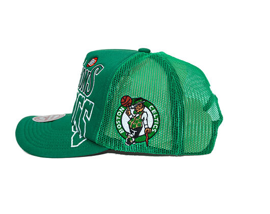 Kšiltovka Mitchell & Ness - NBA Big Champ Trucker - Boston Celtics - Green