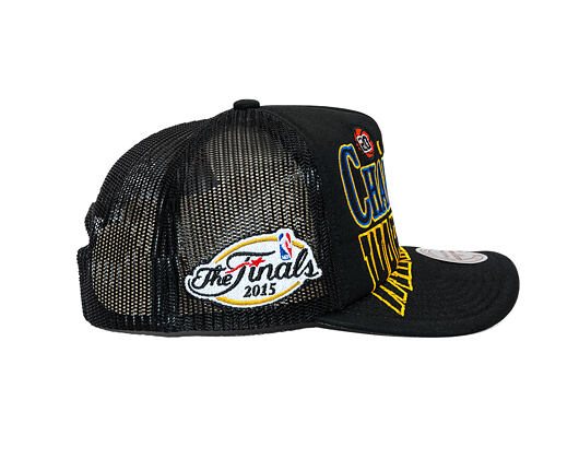 Kšiltovka Mitchell & Ness - NBA Big Champ Trucker - Golden State Warriors - Black