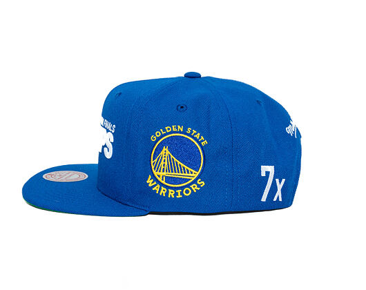 Kšiltovka Mitchell & Ness - NBA Winners Circle Snapback - Golden State Warriors - Blue