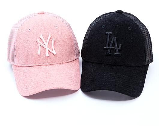 Dámská Kšiltovka New Era - MLB Smooth & Mesh 9FORTY - LA Dodgers - Black