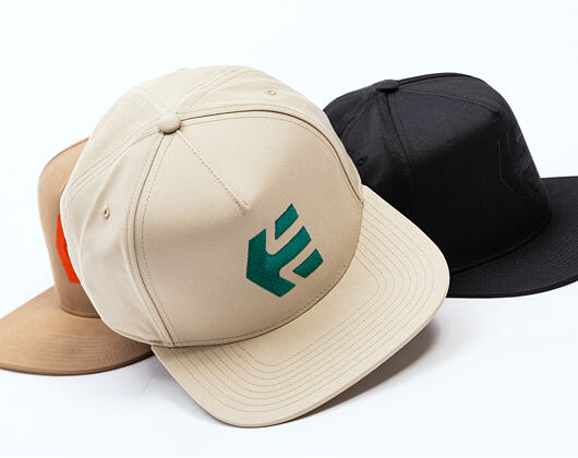 Kšiltovka Etnies - Icon Snapback - Tan/Green