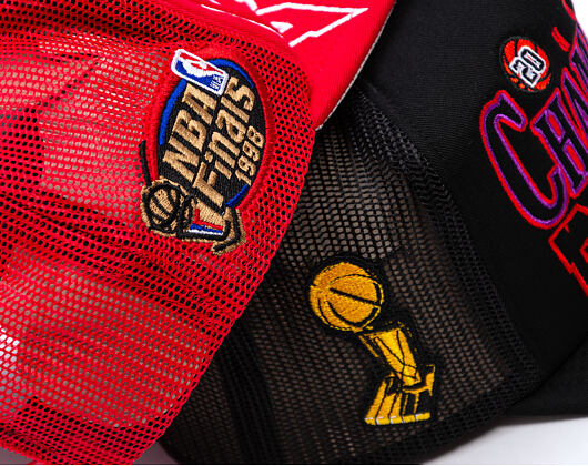 Kšiltovka Mitchell & Ness - NBA Big Champ Trucker - Chicago Bulls - Red