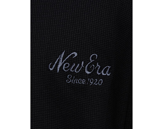 Mikina New Era - Branded Waffle Oversized Crewneck - Black