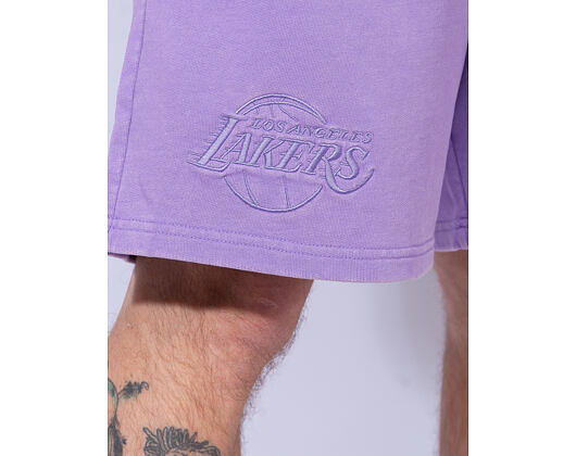 Kraťasy New Era - NBA Washed Shorts - LA Lakers - Mauve