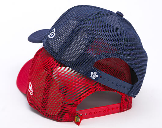 Kšiltovka New Era -  9FORTY A-Frame NHL Distressed - Chicago Blackhawks - Team Color