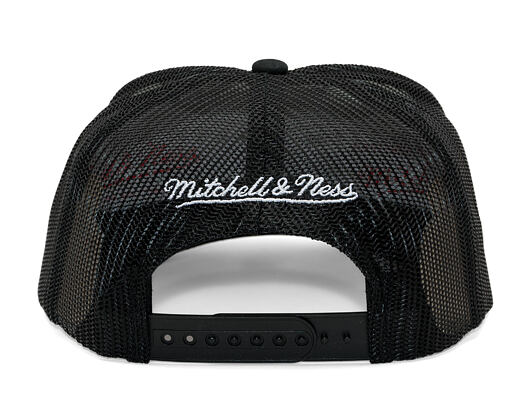 Kšiltovka Mitchell & Ness - Gridlock Trucker - San Jose Sharks - White