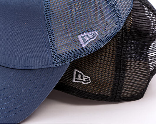 Dámská Kšiltovka New Era - MLB League Essential 9FORTY Trucker - LA Dodgers - Muted Indigo / Lavende