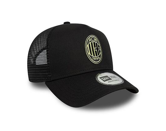 Kšiltovka New Era - Seasonal 9FORTY Trucker - AC Milan - Black