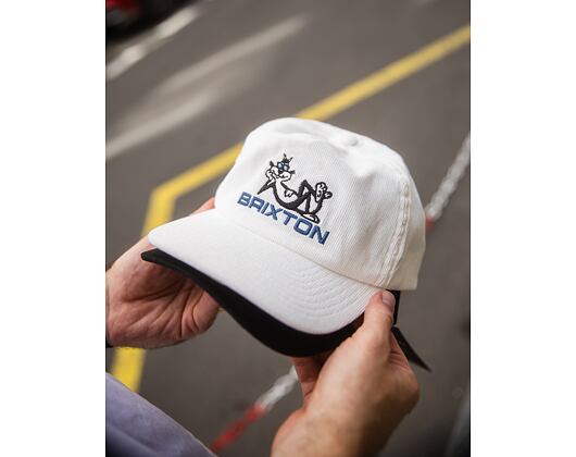 Kšiltovka Brixton - Cool Cat Mp Snpk - White