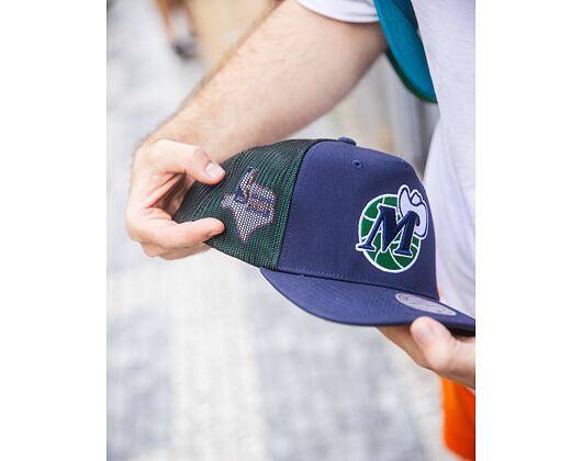 Kšiltovka Mitchell & Ness - NBA Tremor Trucker HWC - Dallas Mavericks - Navy
