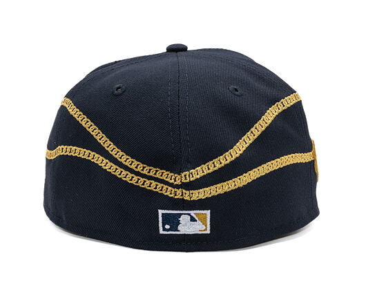 Kšiltovka New Era - MLB Chain Wrap 59FIFTY - NY Yankees - Navy