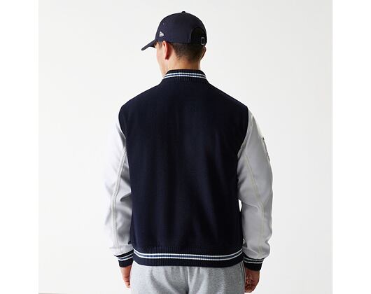 Bunda New Era - MLB Wordmark Varsity Jacket - LA Dodgers - Navy