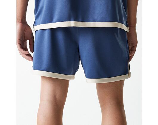 Kraťasy New Era - NBA Button Shorts - LA Lakers - Muted Indigo