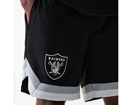 Kraťasy New Era - NFL Mesh Shorts - Las Vegas Raiders - Black