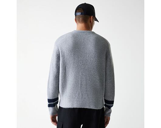 Svetr New Era - MLB Sweater Knit - NY Yankees - Heather Grey