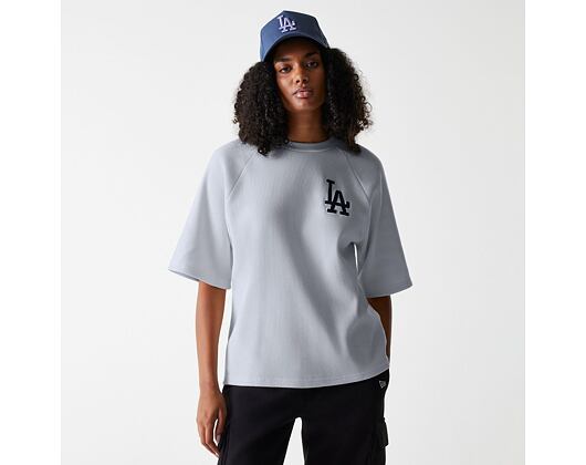 Triko New Era - MLB Waffle Tee - LA Dodgers - Grey