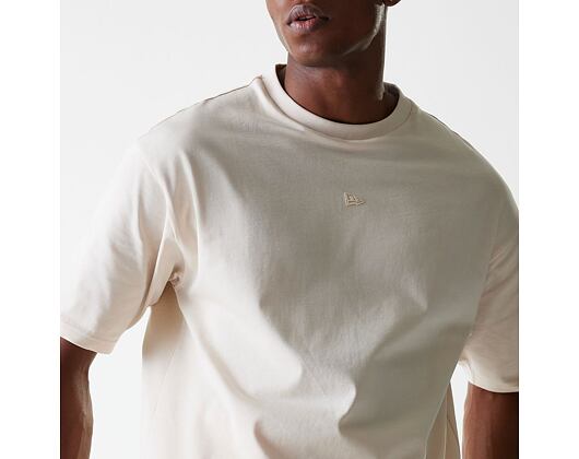 Triko New Era - Oversized Flag Tech Tee - Cream