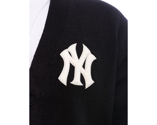 Svetr New Era - MLB Cardigan Knit - NY Yankees - Black