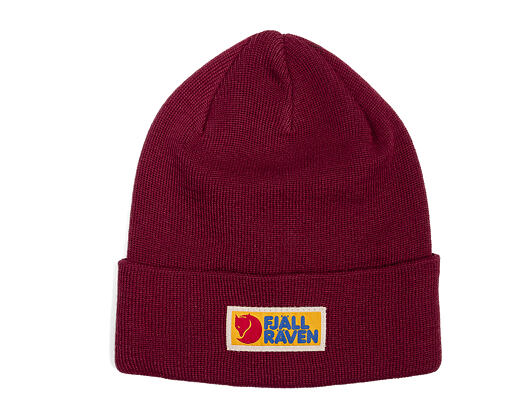 Kulich Fjällräven - Vardag Classic Beanie - Bordeaux Red