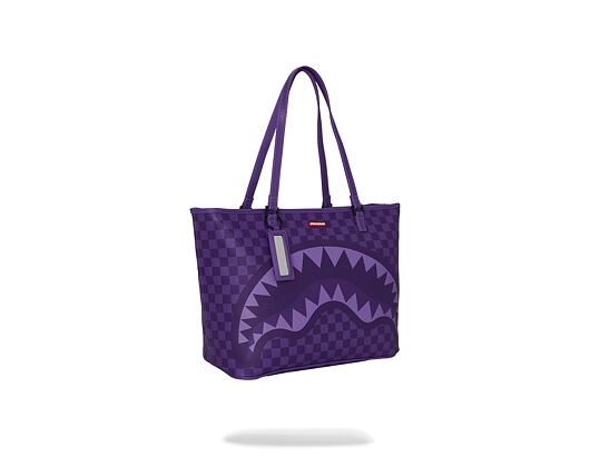 Sprayground - Purple Shark Sharks In Paris Tote 