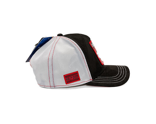 Kšiltovka Capslab - Trucker DC Comics - Harley Queen - Black / White