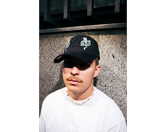 Kšiltovka New Era - MLB Snake Icon 9FORTY - NY Yankees - Black