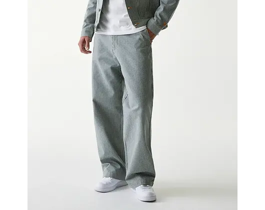 Kalhoty New Era - Branded Pinstripe Pants - Rich Denim