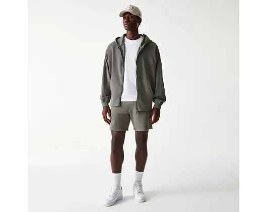 Mikina New Era - NBA Washed Full-zip - LA Lakers - Grey
