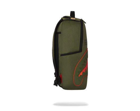 Sprayground - Nylon Shark Central Army Dlx-Ripstop Backpack 
