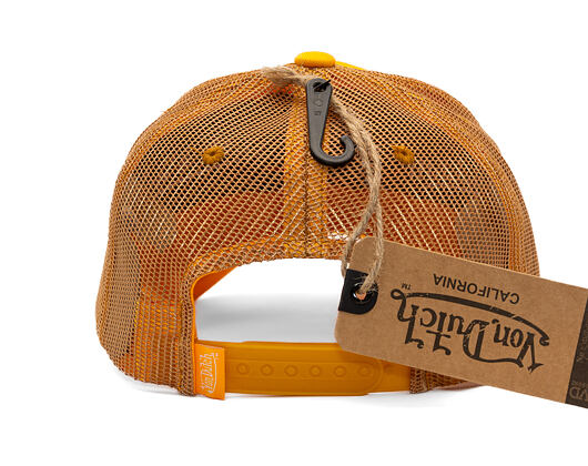 Kšiltovka Von Dutch - Trucker - Cali Patch - Orange