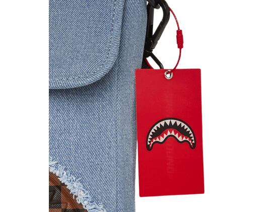 Sprayground - Denim Shark Messenger Sling 