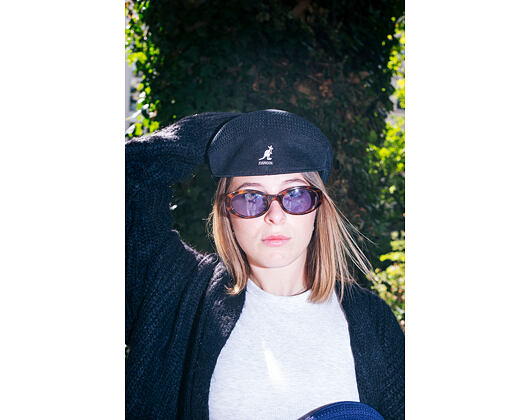 Kangol - Tropic 504 Flatcap - Black