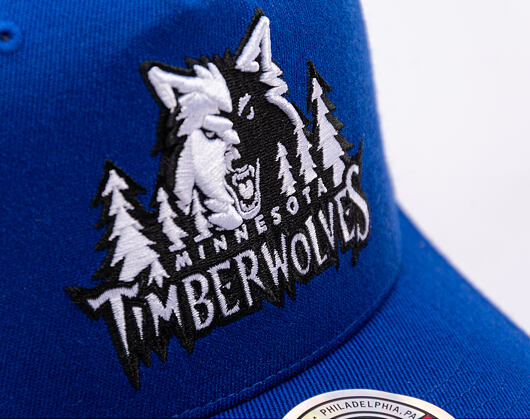 Kšiltovka Mitchell & Ness - Coldwal Classic Red  - Minnesota Timberwolves - Royal Blue