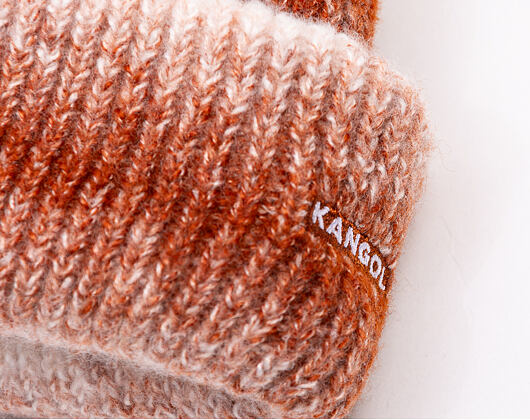 Kangol - Heathered 2-Way Beanie - Rustic Caramel