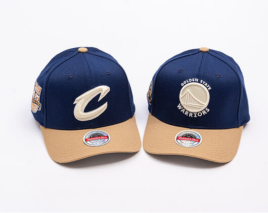 Kšiltovka Mitchell & Ness - Sand Storm Classic Red - Cleveland Cavaliers - Navy/Sand