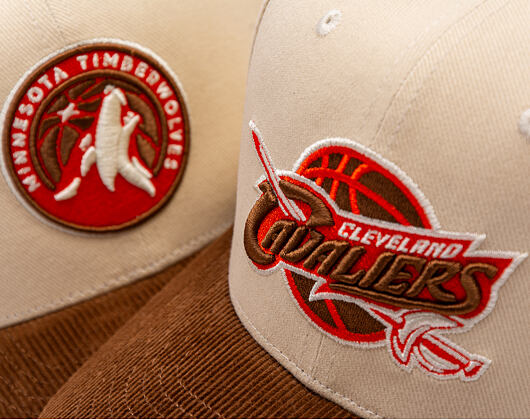 Kšiltovka Mitchell & Ness - Tawny Pro Crown - Cleveland Cavaliers - Sand/Brown