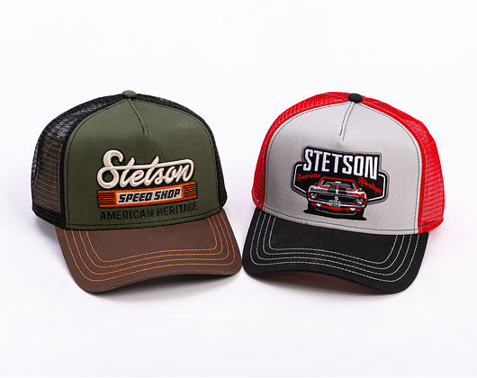 Kšiltovka Stetson - Trucker Cap Garage American Heritage - 13