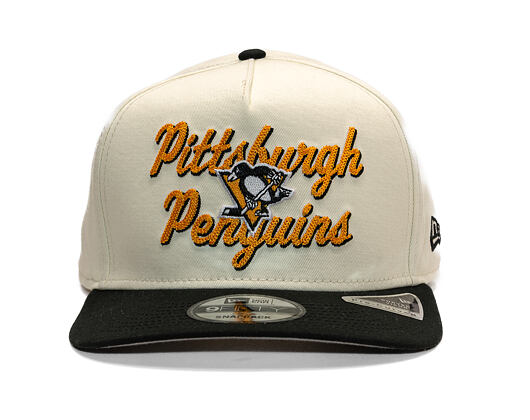 New Era - NHL Chainstitch 9FIFTY A-Frame - Pittsburgh Penguins - Chrome White