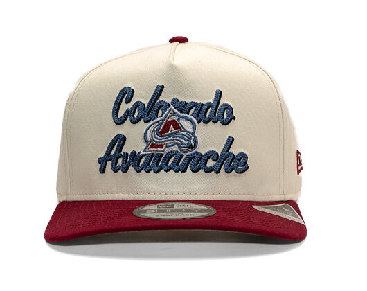 New Era - NHL Chainstitch 9FIFTY A-Frame - Colorado Avalanche - Chrome White