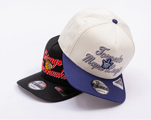 New Era - NHL Chainstitch 9FIFTY A-Frame - Toronto Maple Leafs - Chrome White