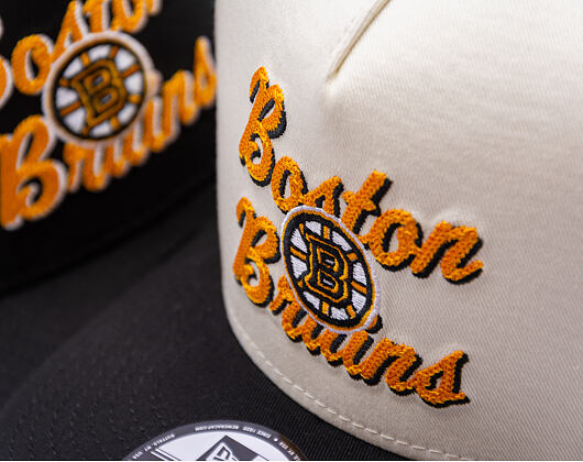 New Era - NHL Chainstitch 9FIFTY A-Frame - Boston Bruins - Chrome White