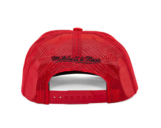 Kšiltovka Mitchell & Ness - NBA Vintage Block Trucker - Chicago Bulls - Cream