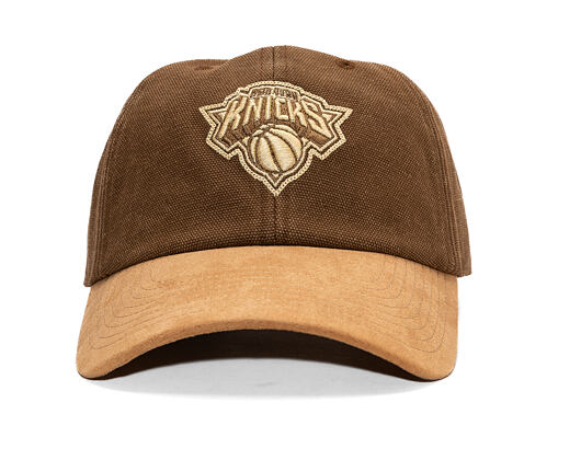 Kšiltovka Mitchell & Ness - NBA Lux Chain Strapback - New York Knicks - Brown