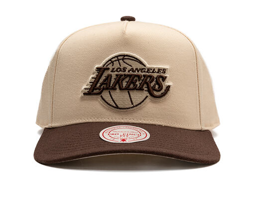 Kšiltovka Mitchell & Ness - NBA Fashion Basic 2T Pro - Los Angeles Lakers - Cream