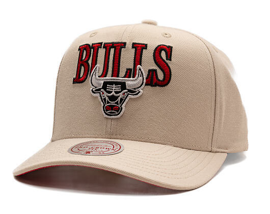 Cap Mitchell & Ness - NBA Team Name Pro Crown - Chicago Bulls - Bone
